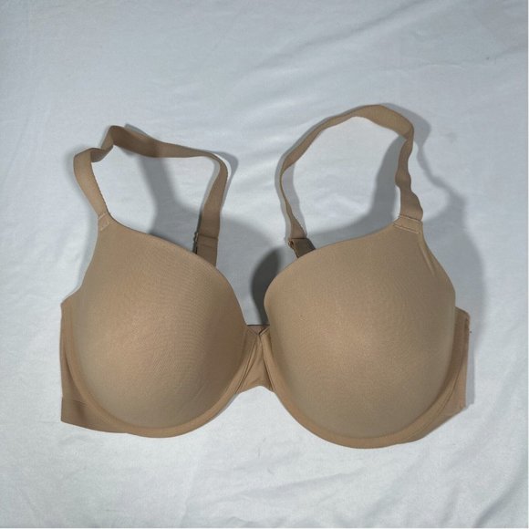 NEW $76 Wacoal [ 38DDD ] Shape Revelation Shallow T-short Bra in Praline Nude‎ - Picture 3 of 9